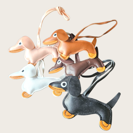 Tassenhanger Teckel Roze