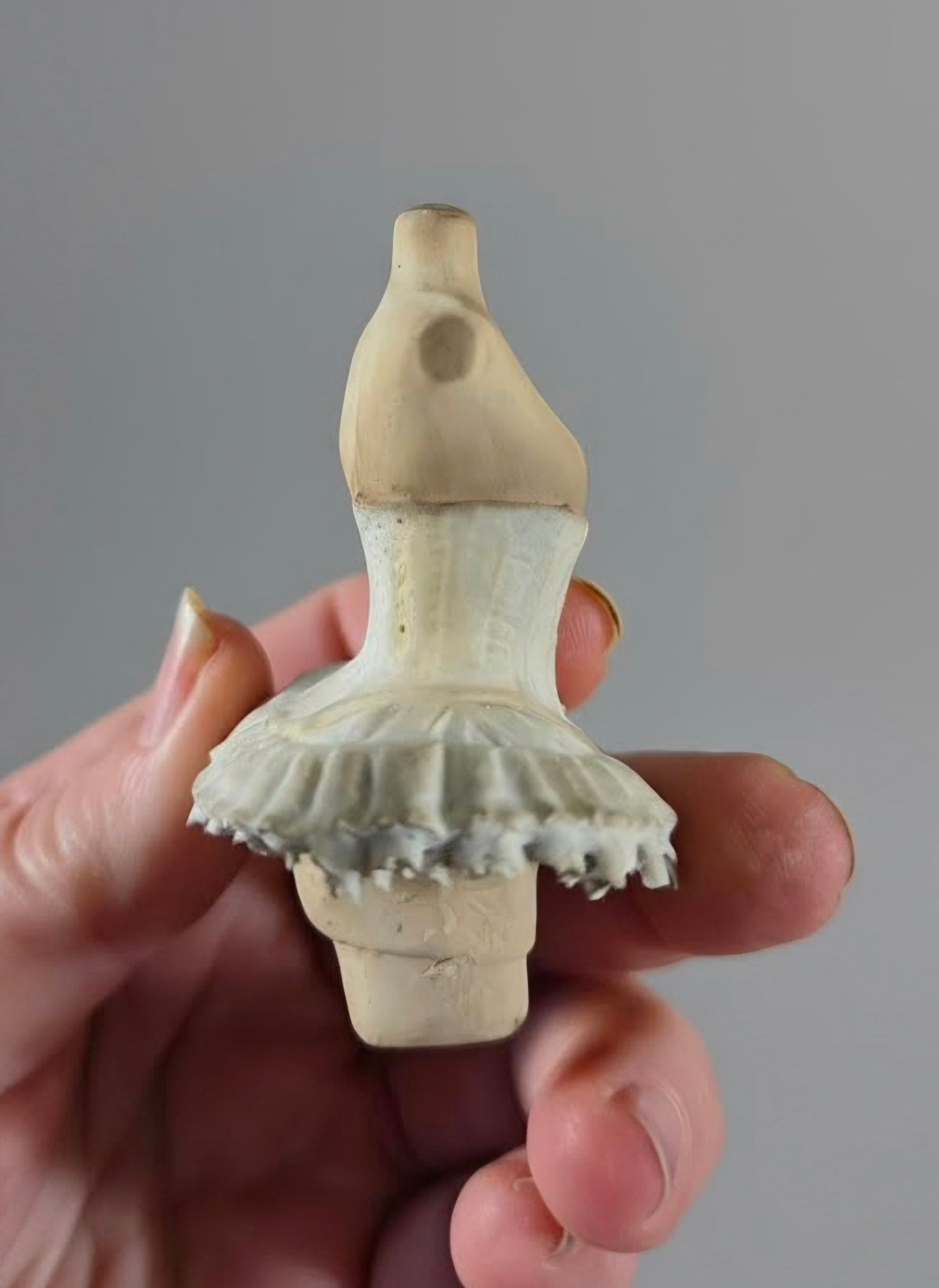 Miniatuur buste met Corset en rok – Schaal 1:12 – Unieke Franse Atelier Decoratie, poppenhuis, diorama