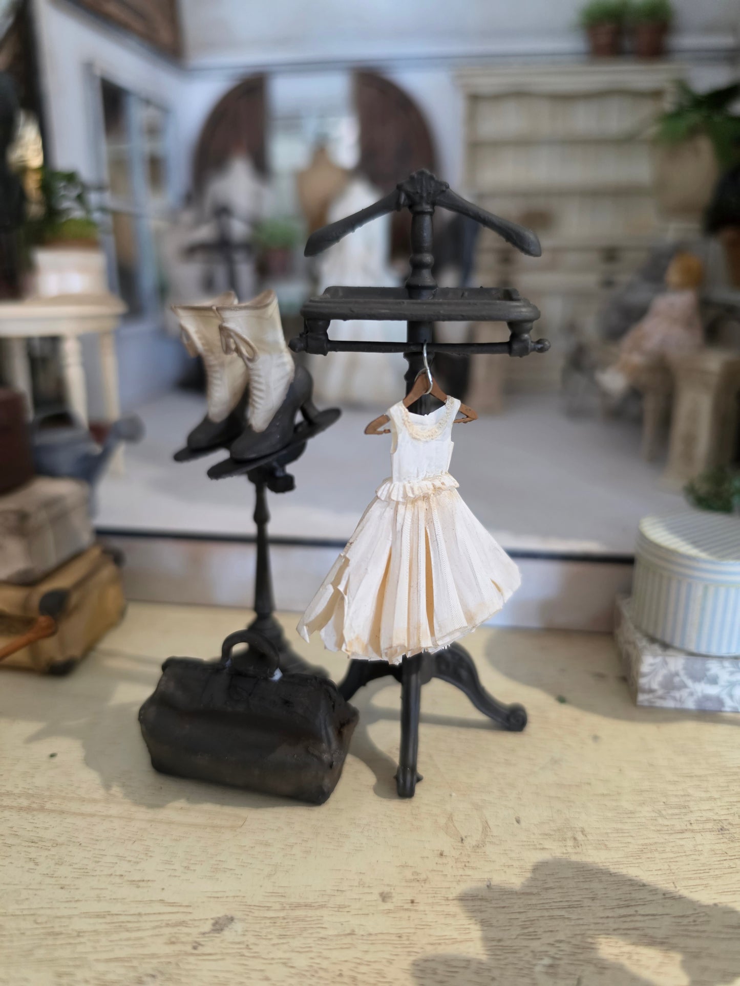 Miniatuur Oude Dokterstas – Victoriaanse Brocante Charme