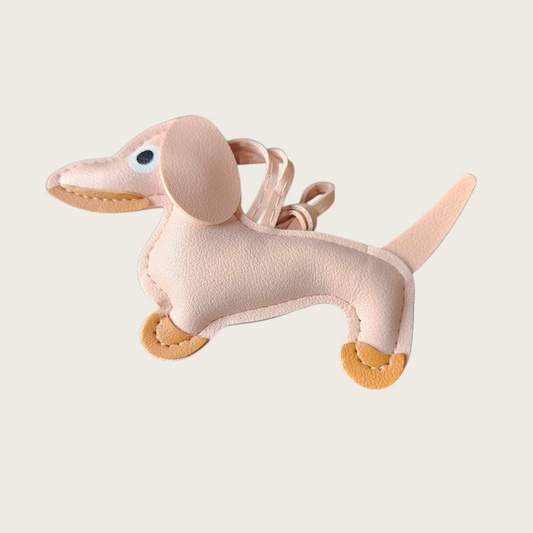 Tassenhanger Teckel Roze