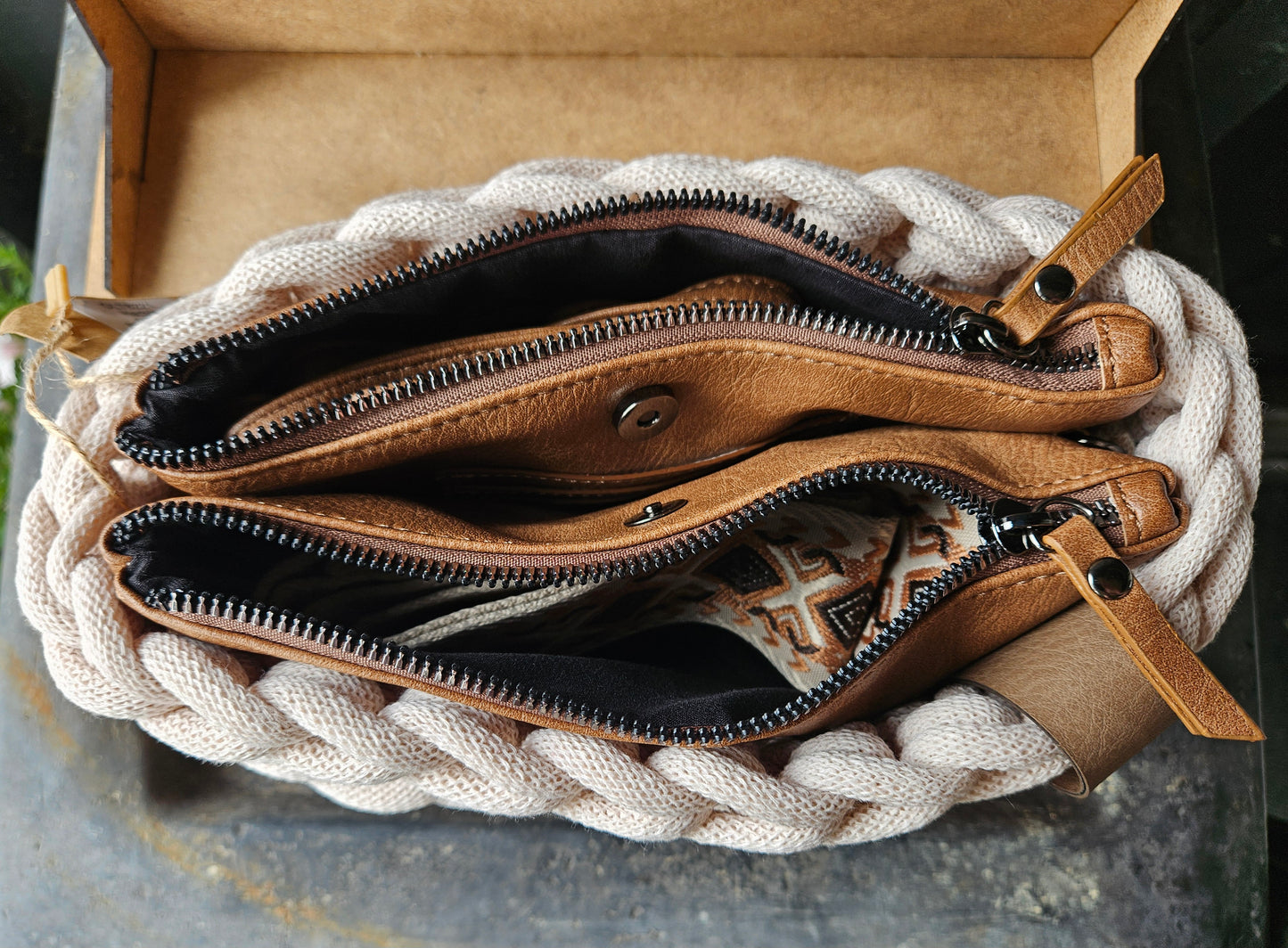 Combi Harbin camel/natural