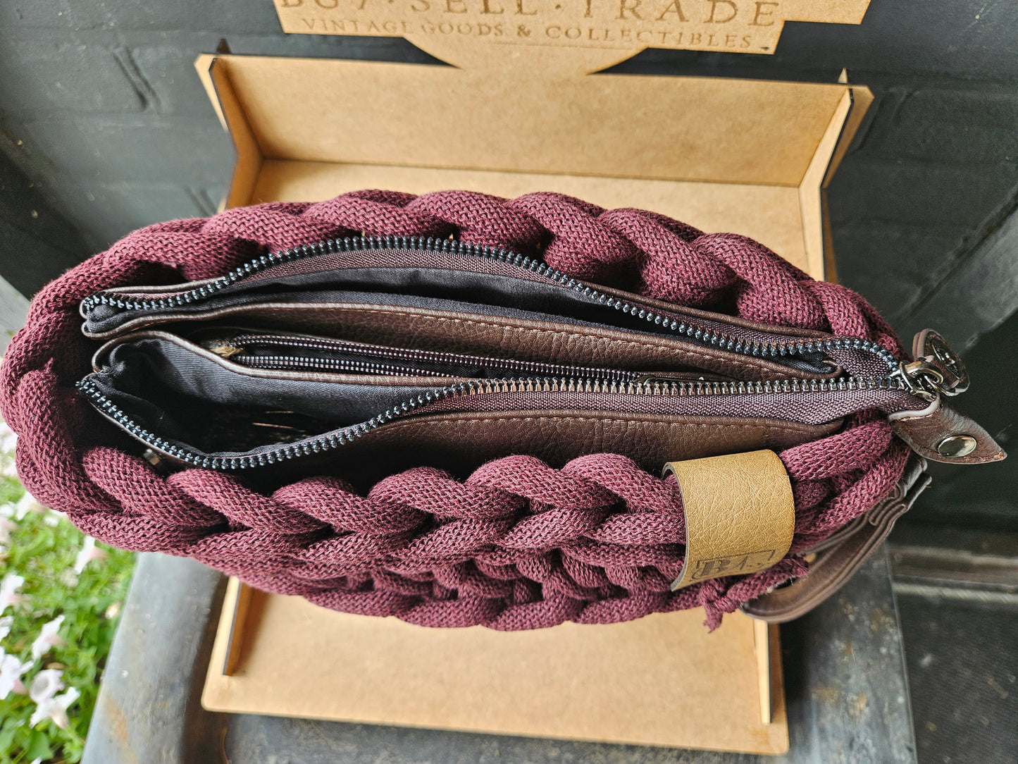 Combi New York Brown/Burgundy