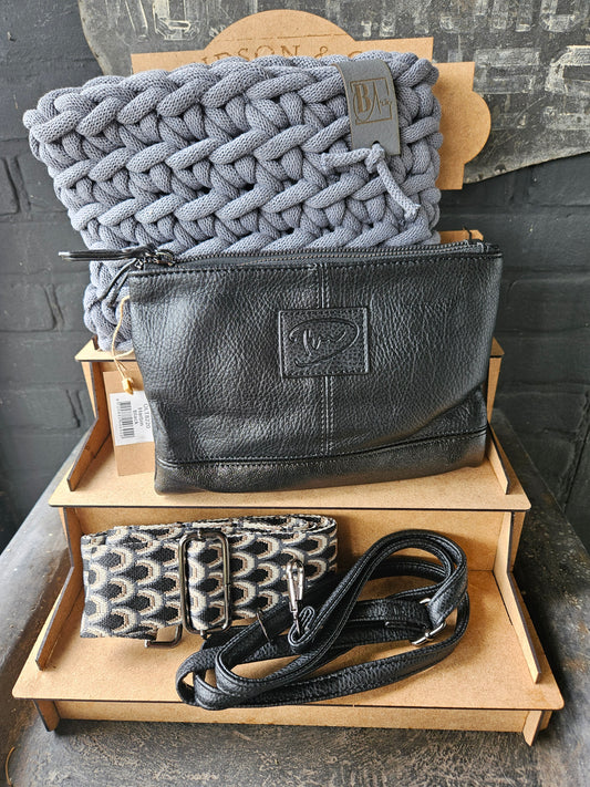 Combi Harbin black/Grey