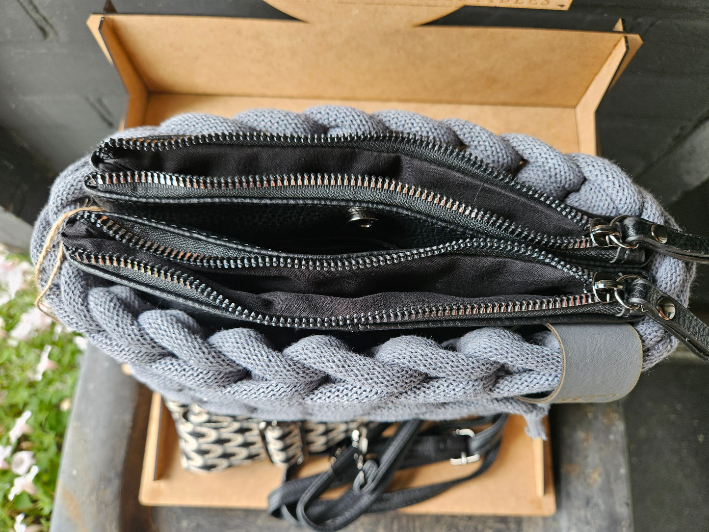 Combi Harbin black/Grey