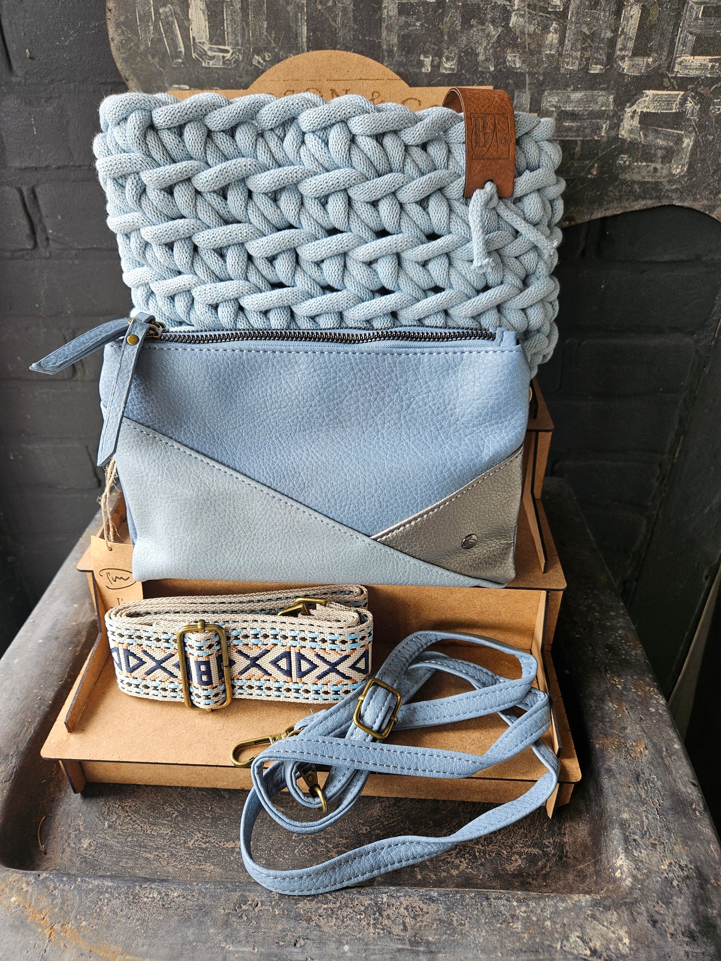 Combi Evian Blue/Misty