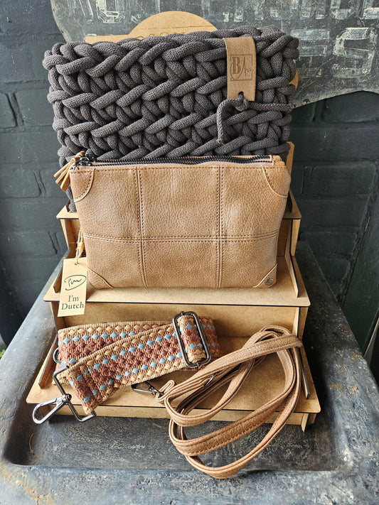 Combi Alkmaar Camel/Espresso