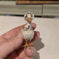 Miniatuur Gans met kapje Poppenhuis Accessoire/Diorama