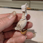 Miniatuur Gans met kapje Poppenhuis Accessoire/Diorama