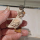 Miniatuur Gans met hoge hoed Poppenhuis Accessoire/Diorama