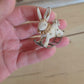 Miniatuur Hobbel Konijn – Handgemaakt in Brocante Stijl