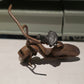 Miniatuur Antiek Verroest Fietsje