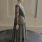 Vintage Staakmadonna – Grote Stolpminiatuur – Antieke Stijl – ca. 19 cm