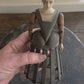 Vintage Staakmadonna – Grote Stolpminiatuur – Antieke Stijl – ca. 19 cm