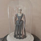 Vintage Staakmadonna – Grote Stolpminiatuur – Antieke Stijl – ca. 19 cm