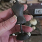 Miniatuur Kinderpaspop op Standaard | Vintage Child Dress Form | Brocante Mannequin | Handbeschilderd Resin Miniatuur