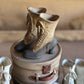 Miniatuur Victoriaanse Laarsjes  – Brocante Charme in Klein Formaat