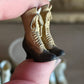 Miniatuur Victoriaanse Laarsjes  – Brocante Charme in Klein Formaat