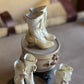 Miniatuur Victoriaanse Laarsjes  – Brocante Charme in Klein Formaat