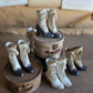 Miniatuur Victoriaanse Laarsjes  – Brocante Charme in Klein Formaat