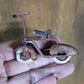 Miniatuur Antiek Verroest Fietsje