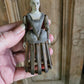 Handbeschilderde Miniatuur staakmadonna  Schaal 1:12  Unieke  Decoratie, poppenhuis, diorama