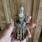 Handbeschilderde Miniatuur staakmadonna  Schaal 1:12  Unieke  Decoratie, poppenhuis, diorama