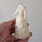 Miniatuur antieke Bustle jurk op paspop schaal 1 12 poppenhuis accessoire vintage mode diorama