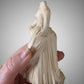 Miniatuur antieke Bustle jurk op paspop schaal 1 12 poppenhuis accessoire vintage mode diorama