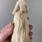 Miniatuur antieke Bustle jurk op paspop schaal 1 12 poppenhuis accessoire vintage mode diorama
