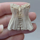 Miniatuur liggend Corset– Schaal 1:12 – Unieke Franse Atelier Decoratie, poppenhuis, diorama