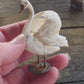 Miniatuur Staande Witte Zwaan – Sierlijke Brocante Elegantie (pre order)