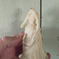 Miniatuur antieke Bustle jurk op paspop schaal 1 12 poppenhuis accessoire vintage mode diorama