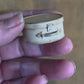 Kleine ronde koffer, schaal 1 12, poppenhuis, diorama