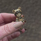 Miniatuur Popje in Tijgerpak | Vintage Doll in Tiger Costume | Brocante Miniatuur | Handbeschilderd Resin