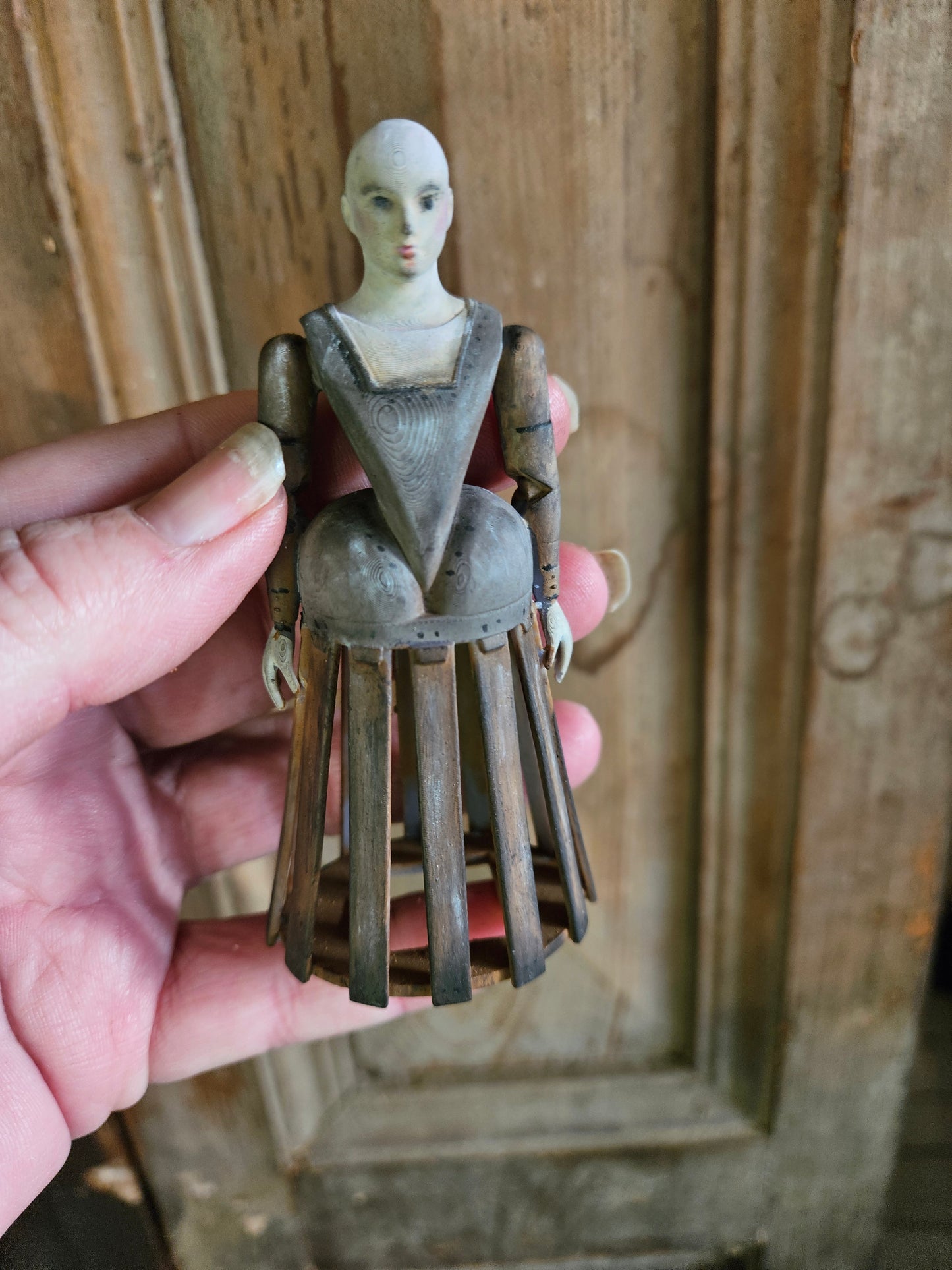 Miniatuur staakmadonna – Schaal 1:12 – Unieke  Decoratie, poppenhuis, diorama