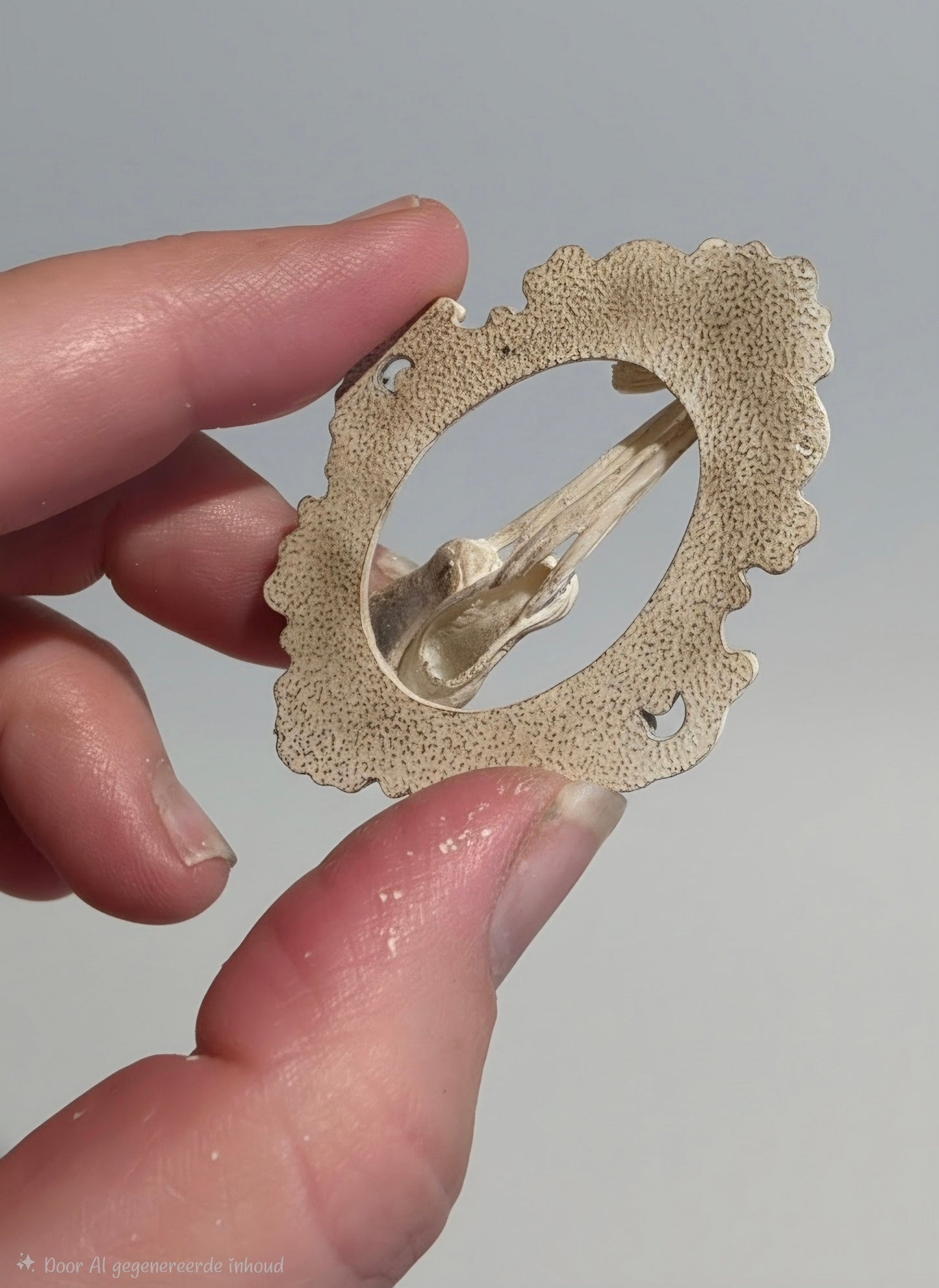 Miniatuur ovale Lijst met Balletspitzen – Romantische Balletdecoratie