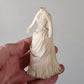 Miniatuur antieke Bustle jurk op paspop schaal 1 12 poppenhuis accessoire vintage mode diorama