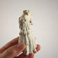 Miniatuur antieke kanten jurk op paspop schaal 1 12 poppenhuis accessoire vintage mode diorama