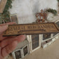 Miniatuur Vintage Reclamebord "General Store" Brocante Stijl 1:12
