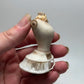 Miniatuur Buste met Crinoline – Victoriaanse Couture in Brocante Stijl