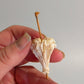 Victoriaans miniatuur parasolletje – handbeschilderd brocante detail