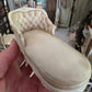 Luxe Miniatuur Chaise Longue | Elegante Brocante Stijl | Uniek Verzamelobject