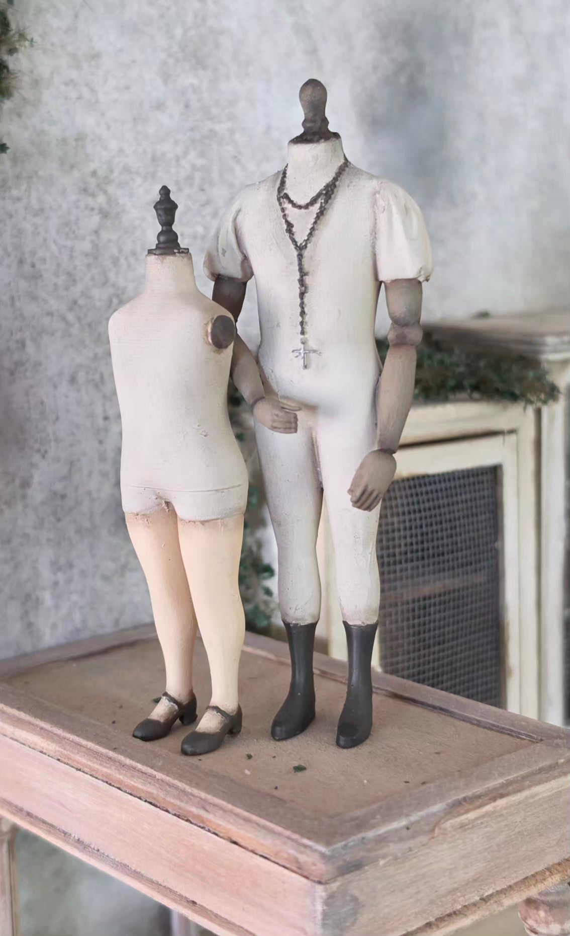 Miniatuur Napoleon Paspop met Schoentjes – Brocante Charme in 1:12