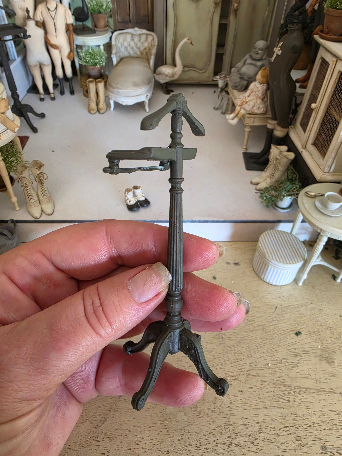 Miniatuur Dressboy- brocante stijl