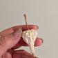 Victoriaans miniatuur parasolletje – handbeschilderd brocante detail