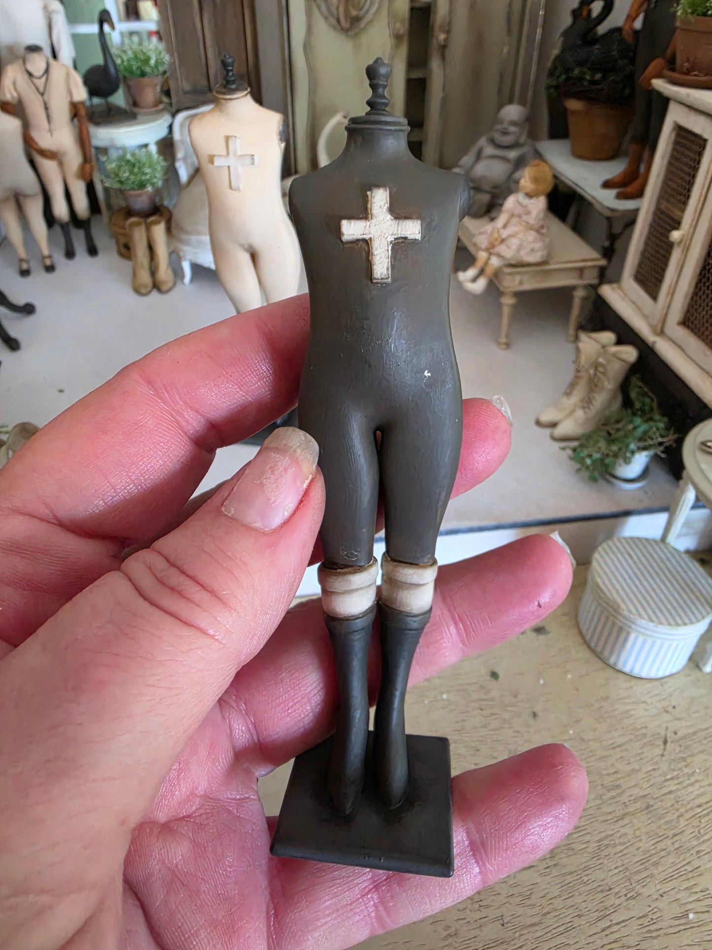 Miniatuur Napoleon Popje – Stoere Franse Brocante Stijl