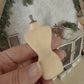Miniatuur Paspop Buste met Tekst – Brocante Stijl