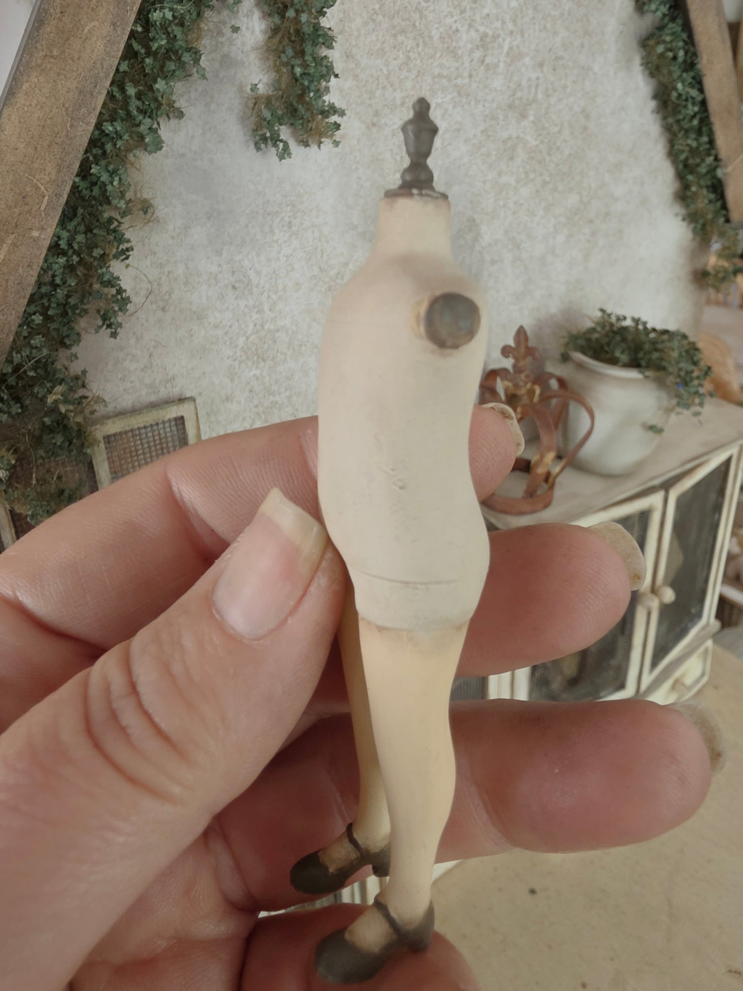 Miniatuur Napoleon Paspop met Schoentjes – Brocante Charme in 1:12