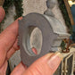 Miniatuur Brocante Ossenoog (Œil de Bœuf) Spiegel 1:12 | Handgemaakt & Handbeschilderd | Resin Franse Wandspiegel | Chateau Poppenhuis Decoratie