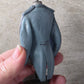 Handbeschilderde Miniatuur buste met uniform – Schaal 1:12 – Unieke Franse Atelier Decoratie, poppenhuis, diorama